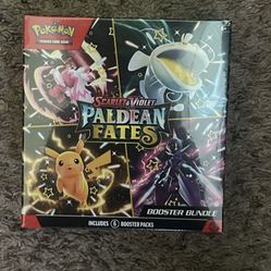 Paldean Fates Booster Bundle Brand New Sealed