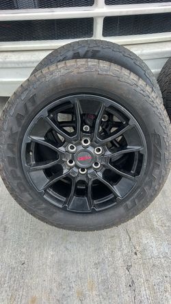 Selling 20 inch wheels and tires. 650