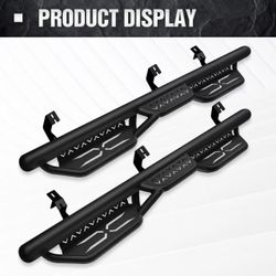 Side Door Running Boards Nerf Bars For Toyota Tacoma Access Cab 05-2023