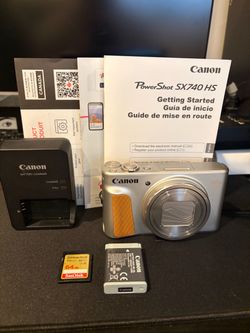 Canon PowerShot SX740 HS Digital Camera