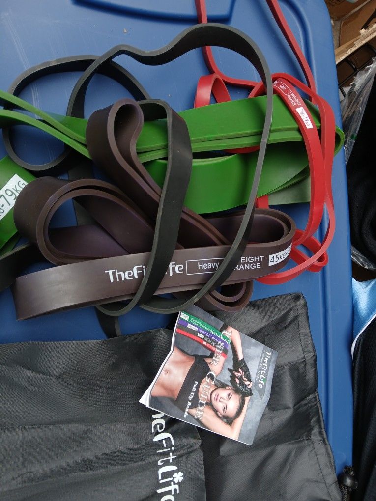 The Fit Life Pull Up Bands