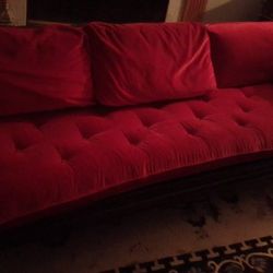 Custom Made Oriental Vintage Couch