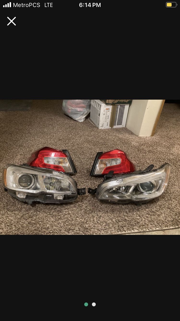 2021 Subaru Wrx Headlights and Taillights