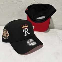 MLB New Era Kansas City Royals Black Patch 9forty A Frame Snapback Hats 