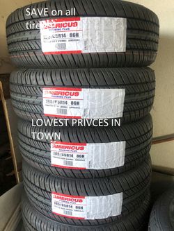 Tire sale