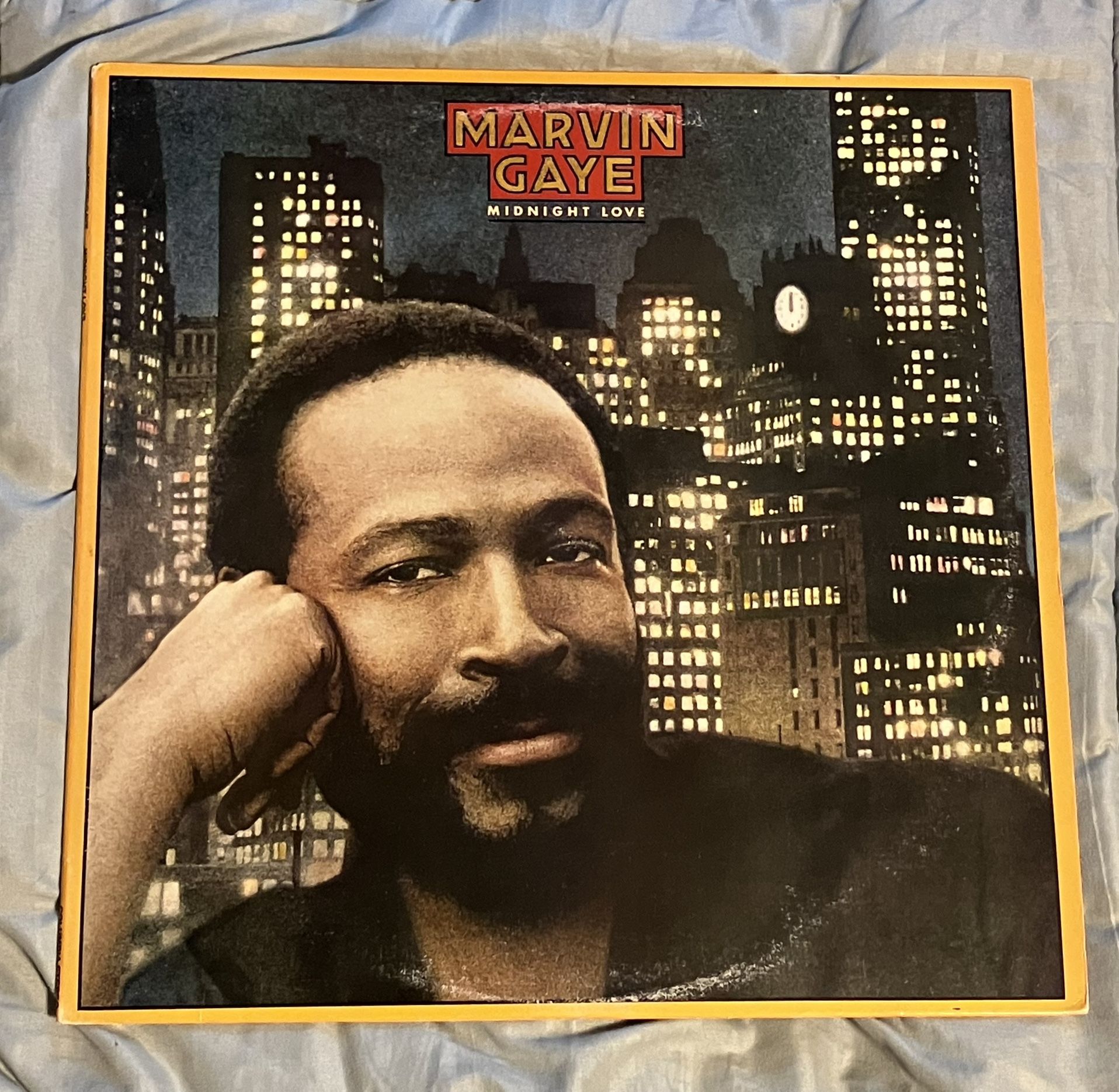 MIDNIGHT LOVE Vinyl Marvin Gaye Record Album Sexual Healing