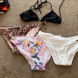 Large/med Bikini Tops/bottoms $5ea
