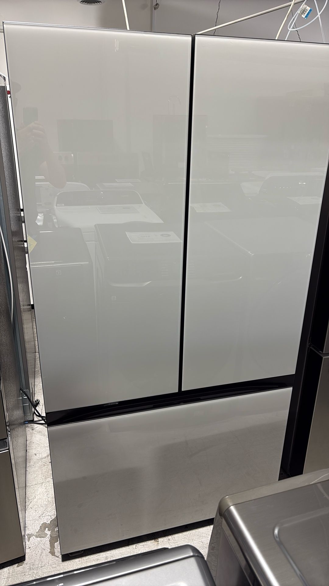 Samsung Bespoke 30.1 Cu Ft. Smart French Door Refrigerator RF30BB660012