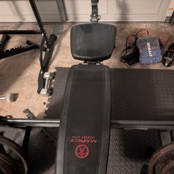 Squat Rack And Weight Set