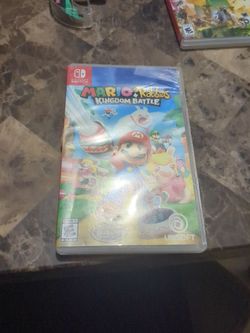 Mario plus rabbits kingdom battle Nintendo switch game