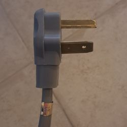 Dryer 3 Prong 6 Foot Cord, Works!
