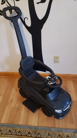 Mercedes Benz Ride-On & Push Toddler Car