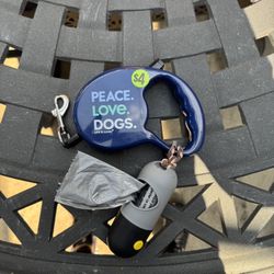Peace Love & dog Leash