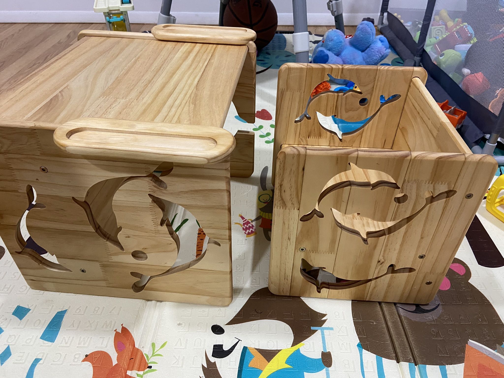 Montessori Kids Table and Chair