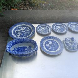 Blue And White Porcelain Dishes
