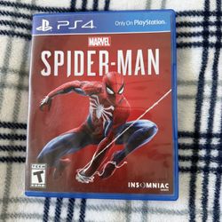 Marvel Spiderman PS4 Game Disc