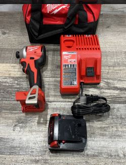 BRAND NEW Milwaukee M18 Brushless Impact Driver Combo Kit