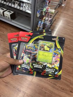 Pokemon Perfect Order BUNDLE 3-Booster Blister Pack+PO Sleeved Booster 