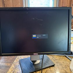 Dell P2210 22-inch widescreen LCD monitor and mount 
