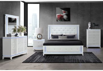 Glamour Meets Comfort – Bedroom Sets with LED Glow!