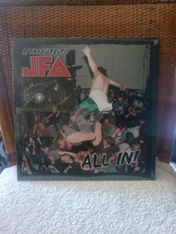A Tribute to JFA - ALL IN.  Vinyl album. New Sealed. Punk