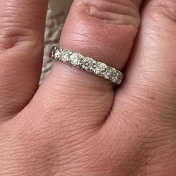 14k WG 1ct Diamond Band 