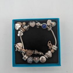 Pandora Bracelet With Charms