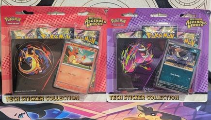 Pokémon Mega Evolution Ascended Heroes Tech Sticker Collection x2