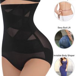 Black Medium Size Faja Underwear
