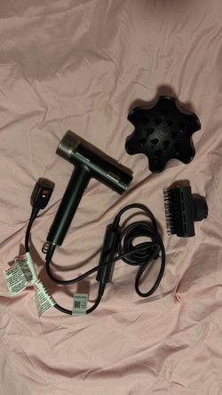 Shark SpeedStyle Pro Hair Dryer + 2 Attachments — Black