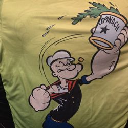 Popeye Getting Fortified Tshirt