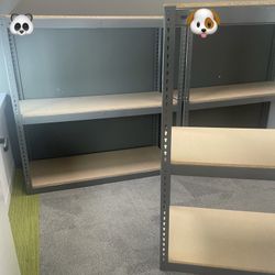 2 Heavy Duty Rack H 60” x L 80” x W 24”