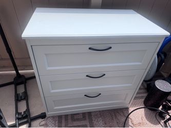 White dresser