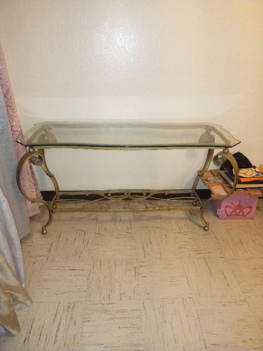 Long Glass Table
