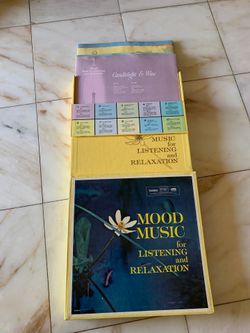 Reader’s digest 10 vinyl record lp box set mood music listening relaxation