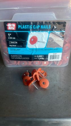 Plastic Cap Nails 