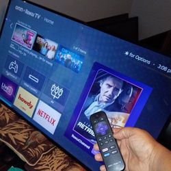 Onn Roku Smart TV 65 Inch 4k New In Box