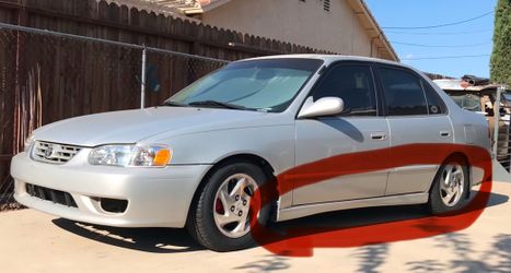 98-02 Toyota Corolla S Side Skirts And Mud Flaps