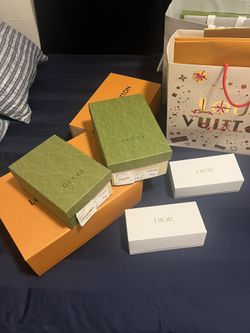 Louis Vuitton Dior Gucci Boxes 