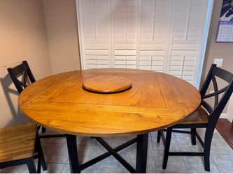 Wooden Table & Chairs