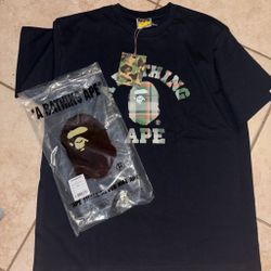 Bape shirt size large