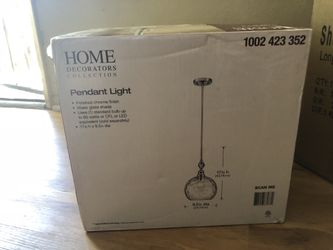 Pendant light