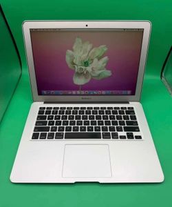Apple MacBook Air with charger