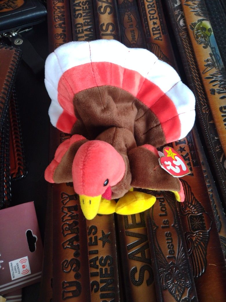 Very Rare Gobbles Beanie Babie