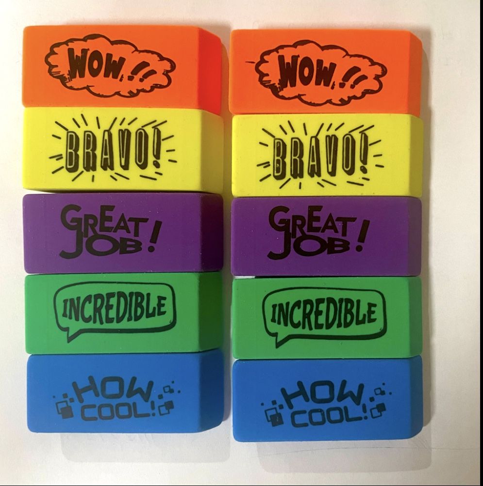 10 Pieces Of Great Erasers