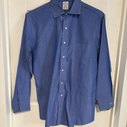 Brooks Brothers Classic Blue Dress Shirt