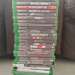 29 XBOX GAMES *MUST GO ASAP*