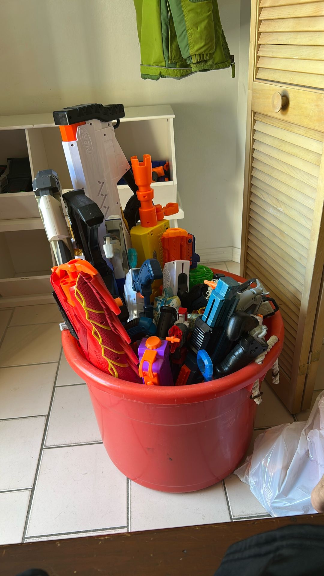 Huge Nerf Gun Collection, With Ammo, Magazines, And Attachments!