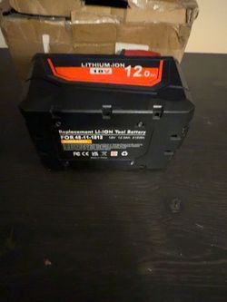 18V 12Ah Lithium-Ion Replacement Tool Battery