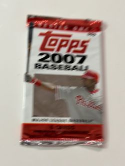 2007 Topps Baseball Card Pack Series One